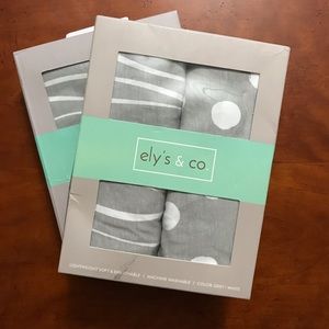 Ely’s & Co. Changing Pad Cover set (2 packs of 2)